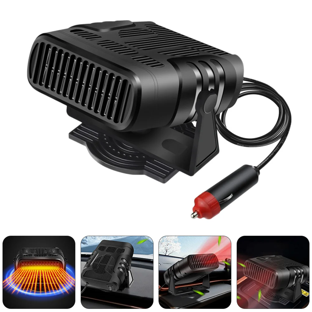 

1pc Car Fan Heater Electric Multifunctional Durable Practical 12V Portable Car Demister Auto Defroster