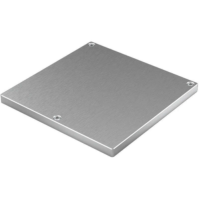 

Suitable For Voron 0/0.1 Aluminum Plate 120X120x6mm 3D Printer Accessories Printing Platform Bottom Plate