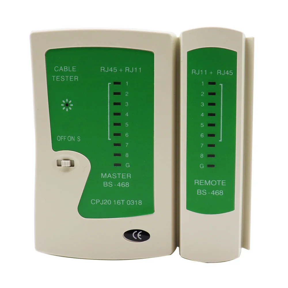 Тестер сетевого кабеля RJ45 RJ11 RJ12 Cat5 Cat6 UTP тестер LAN детектор провода телефонной