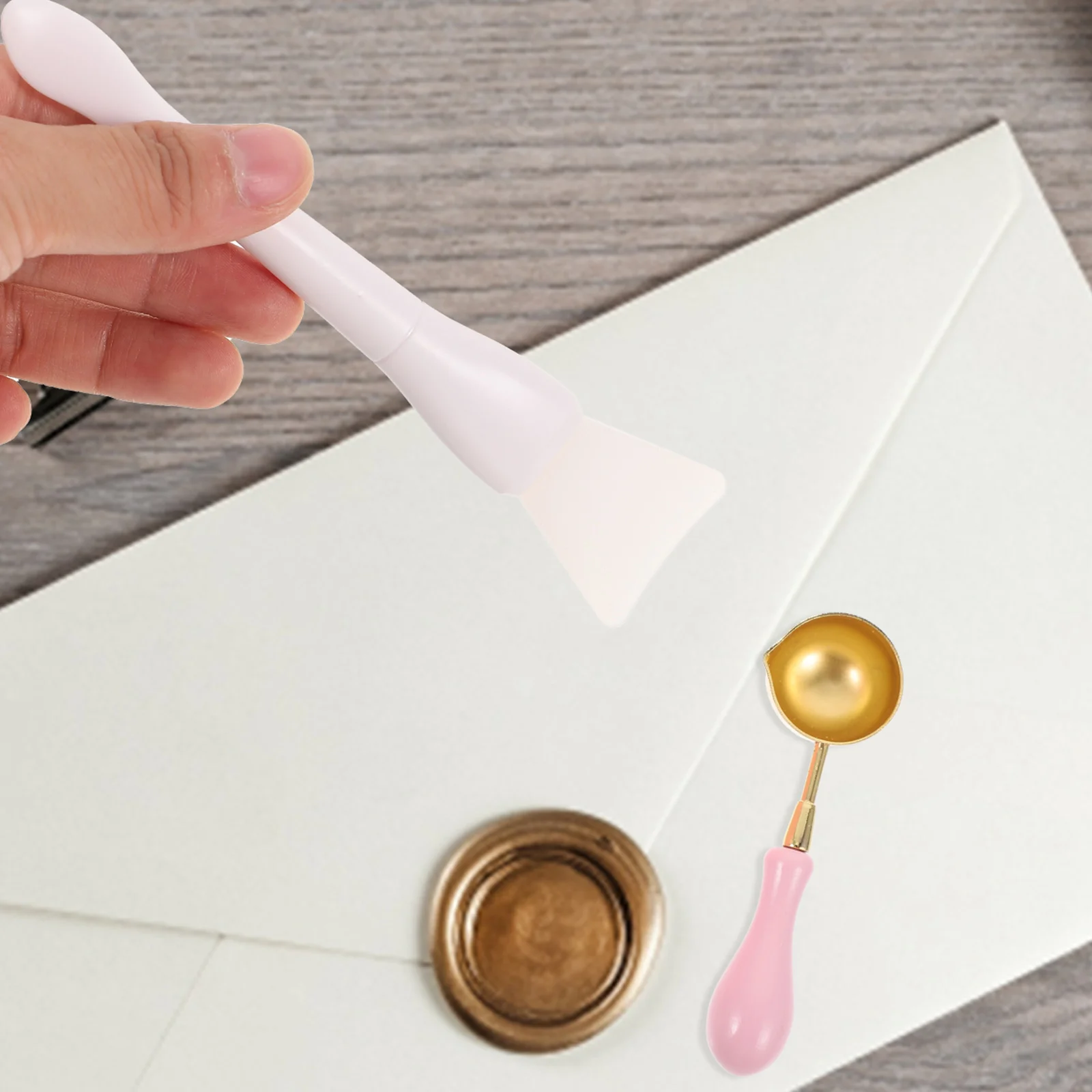 3 шт. лопаты для чистки сургучных уплотнений многоразовые силиконовые шпатели