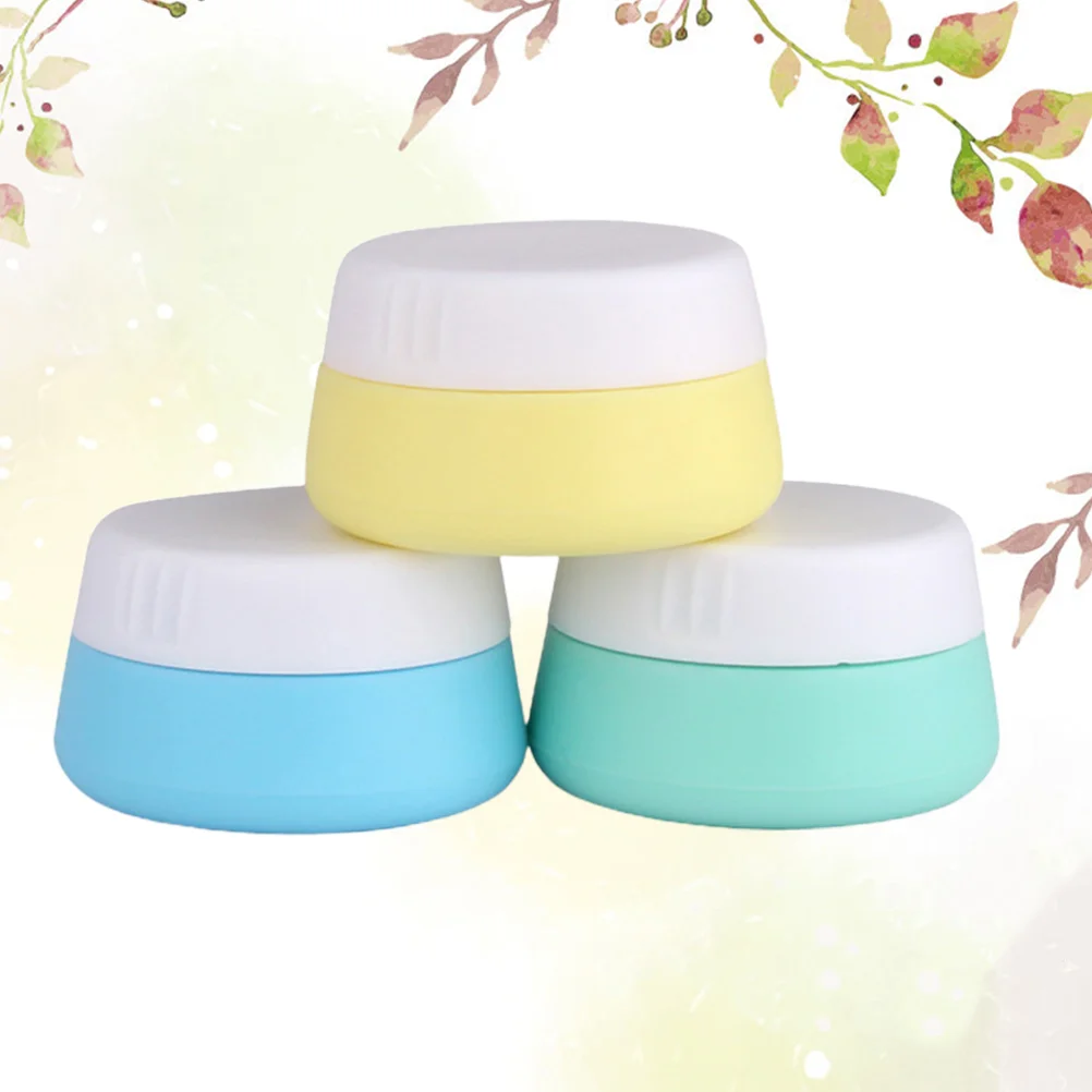 

Lotion Silicone Bottles Bottle Cream Jars Containers Refillable Empty Small Makeup Travel Jar