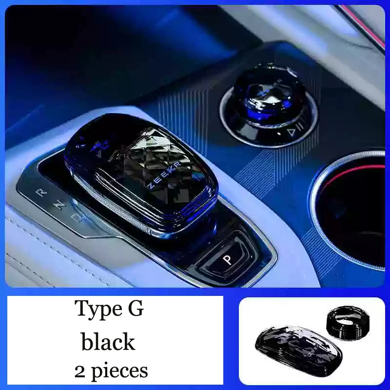 

Хрустальный рычаг переключения передач для ZEEKR 001 009 2023 2024, модификация, украшение рычага переключения передач, аксессуары для интерьера с легкой головкой переключения передач