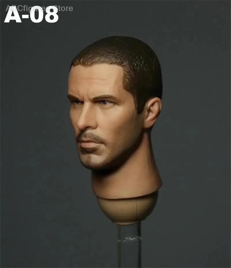 В наличии 1/6 мужской головы лепить Джон Коннор голова резьба модель подходит 12