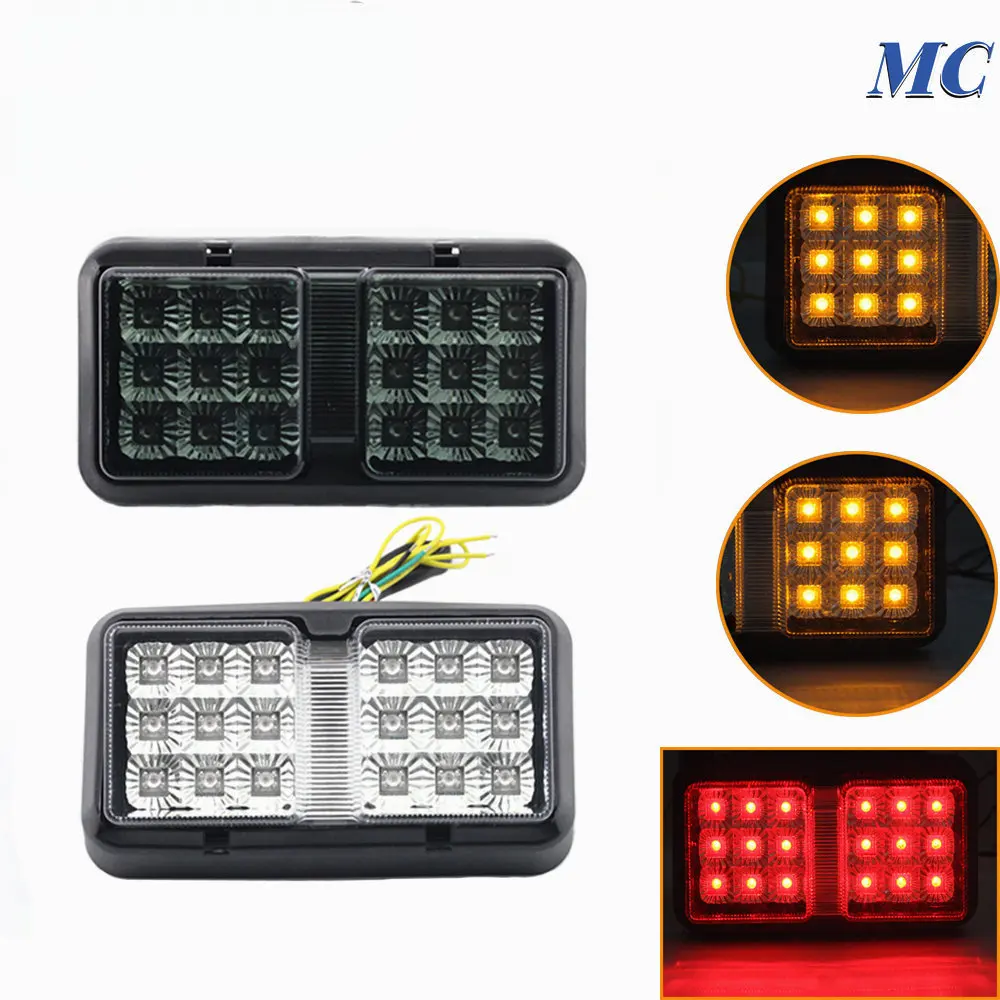 

Motorcycle Integrated LED Tail Light Turn Signals Blinker For Honda RVT1000R RC51 2000-2009 VTR1000 SP-1/SP-2 2000-2010