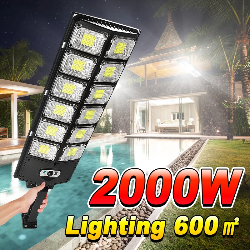 Paweinuo уличная солнечная лампа с датчиком движения 600m2 9000LM водонепроницаемый