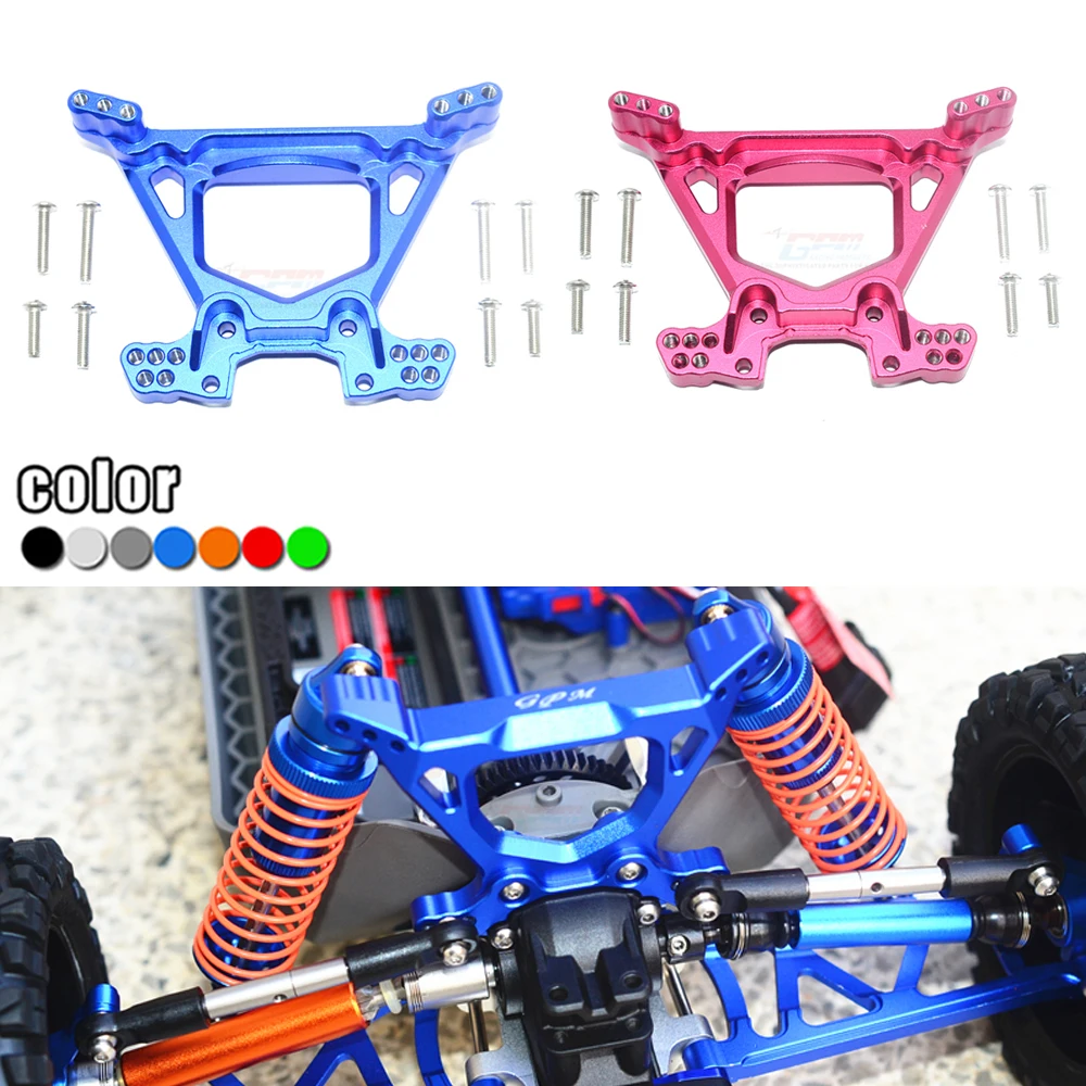 

GPM TRAXXAS 1/10 RUSTLER 67076-4 HOSS 4X4 VXL 90076-4 Metal rear Shock tower rear shock absorber mount Fixed seat bracket 6738