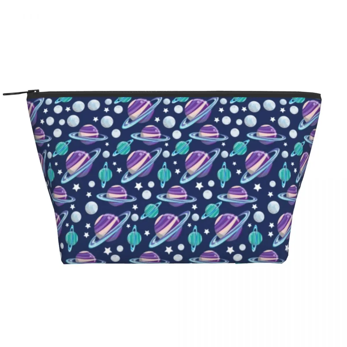 

Органайзер для хранения на молнии Galaxy Moon, женская косметичка с планетами, вместительная косметичка для дома