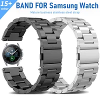 stainless steel band for samsung galaxy watch 3 41mm classic metal strap bracelet for galaxy watch3 45 mm wrist strap watchbands