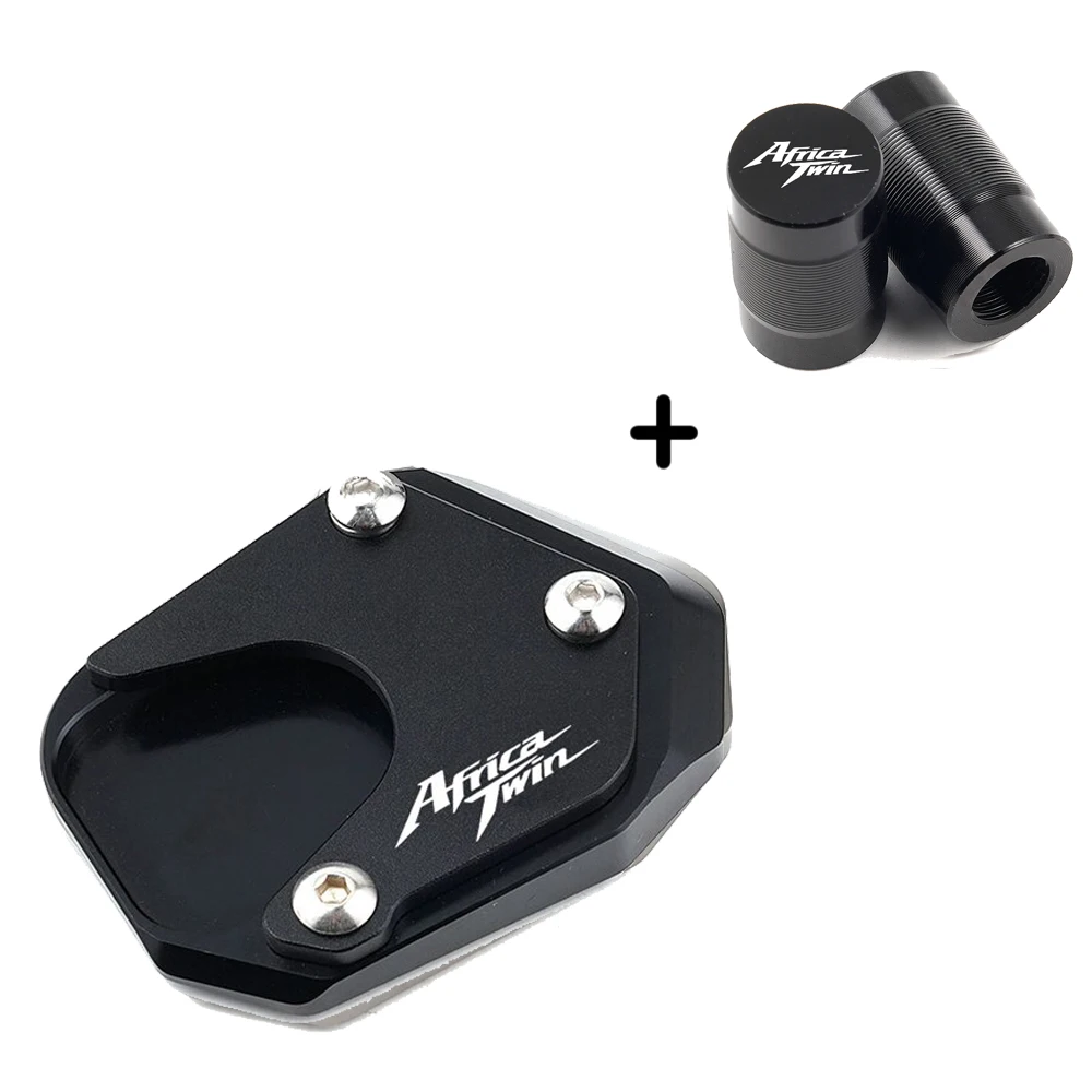 Для Honda Africa Twin XRV750 RD07 XRV 750 Мотоцикл с ЧПУ опорная удлинительная пластина подставка боковая подставка прокладка колпачок клапана шины XRV750