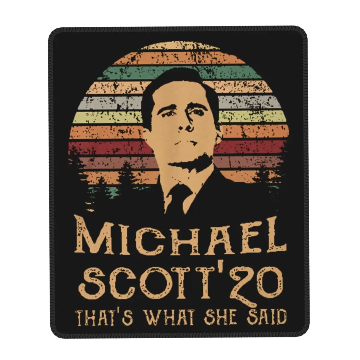 Коврик для мыши с фиксирующей кромкой Майкл Скотт удобный игровой коврик