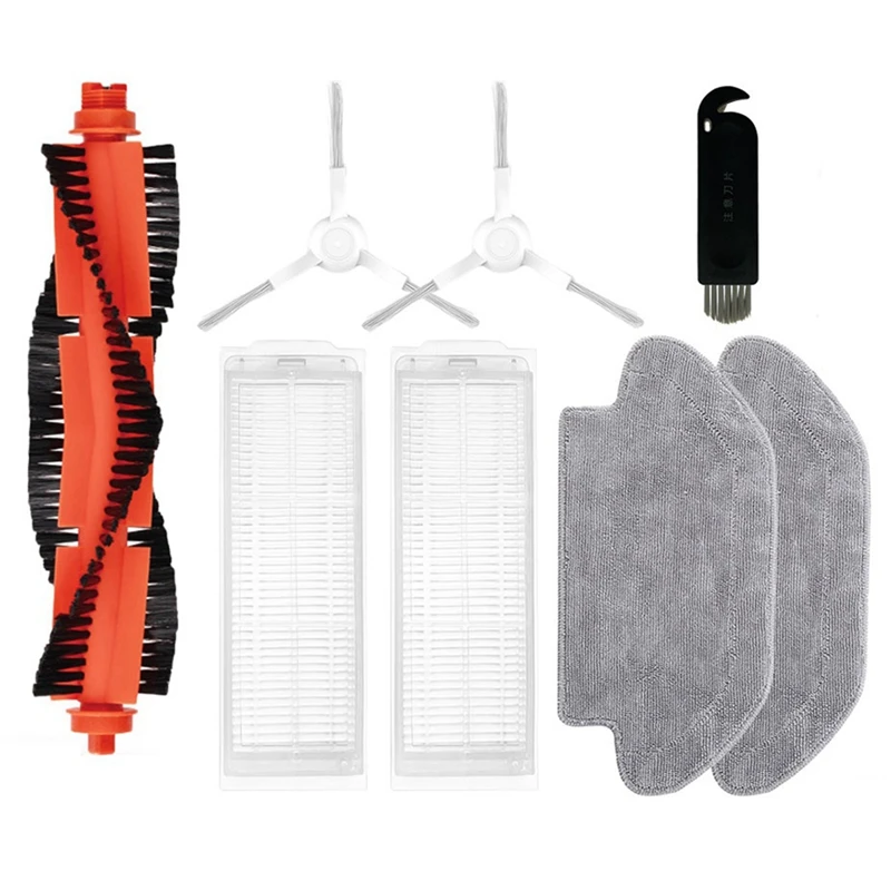 

Main Brush Side Brush Hepa Filter Mop Cloths Rag For Xiaomi Robot Vacuum Mop 2S Cleaner XMSTJQR2S Replacement Parts