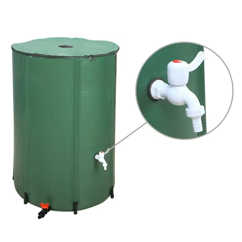 

Rain Barrel Capacity 132 Gallon Suible for Patio Farm Ranch