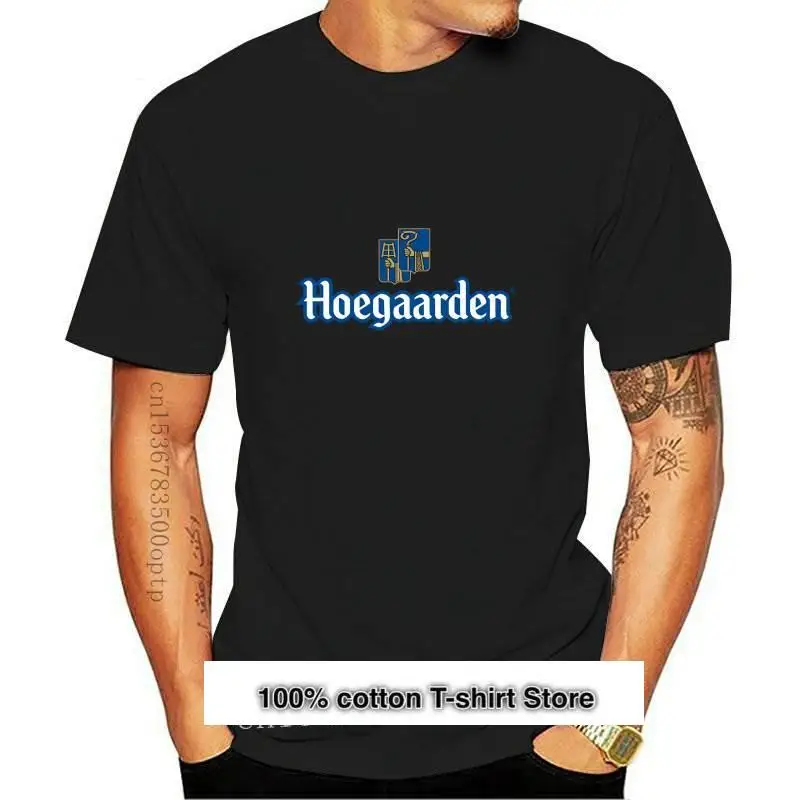 

Camiseta negra de cerveza Hoegaarden Vintage, envío rápido, nueva ¡De alta calidad!