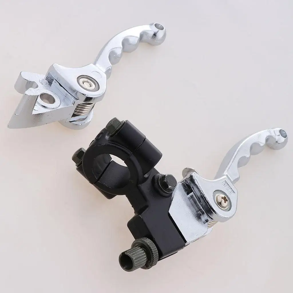 

1 Pair Chrome Folding Brake Clutch Levers for Bosuer 110 140 125cc