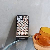 Acrylic Leather Pattern Tiger Desing Phone Case For Iphone Phone Case For iphone Pro Max Decor Phone Case