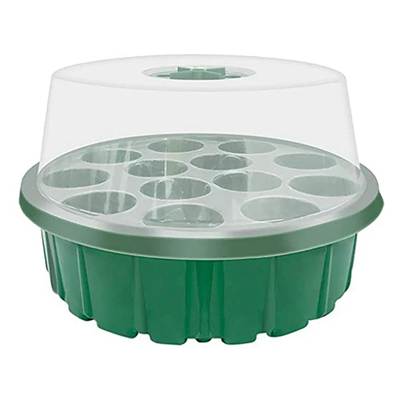 

Bestseed Starter Tray, Humidity Adjustable With Dome & Base Greenhouse Grow Trays Mini Propagator For Seeds Growing Starting