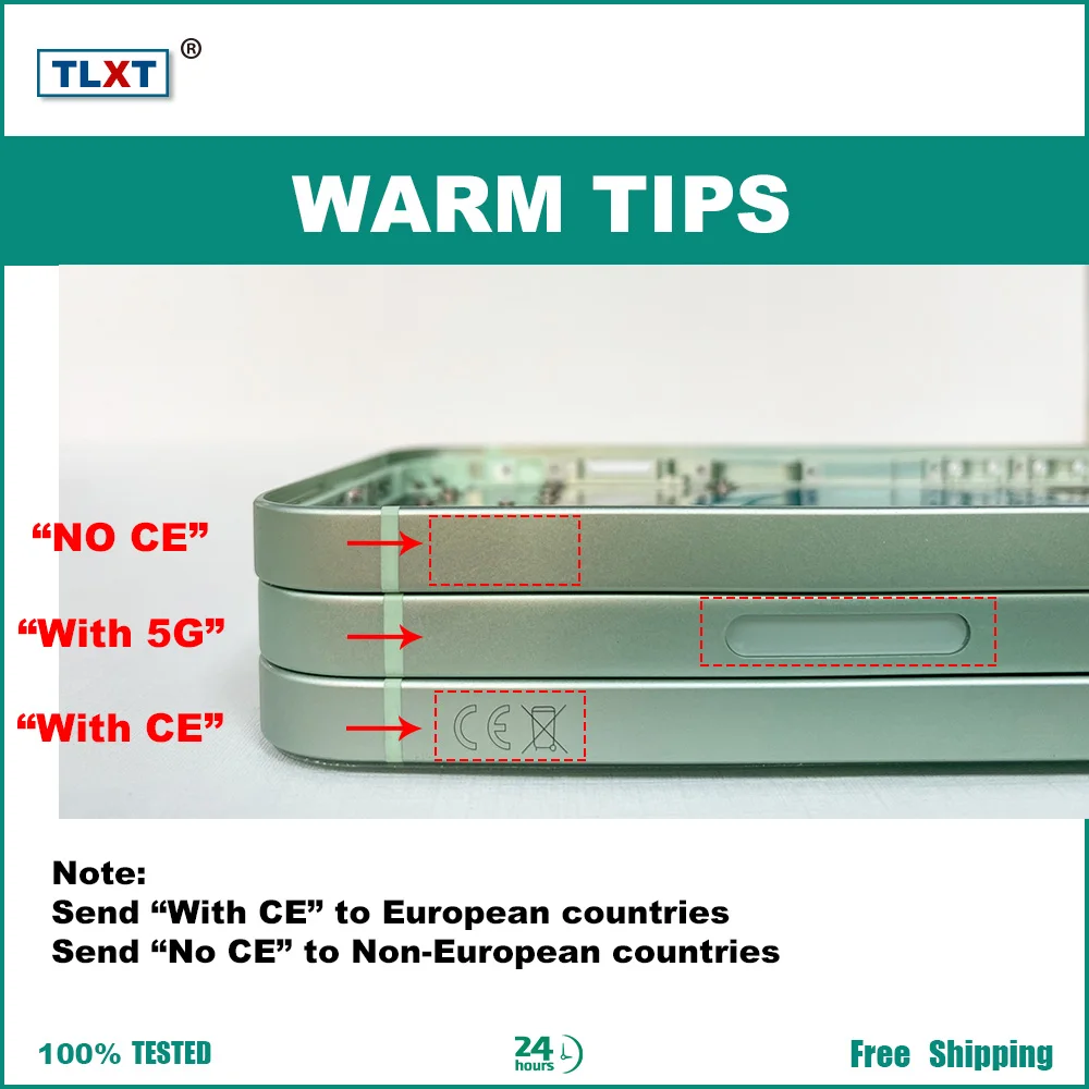 Задняя крышка батарейного отсека для iPhone 12 + средняя рамка Шасси боковые кнопки