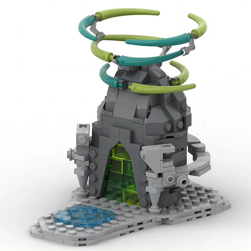 MOC Game Series Zeldaed Architecture Строительные блоки 340 шт