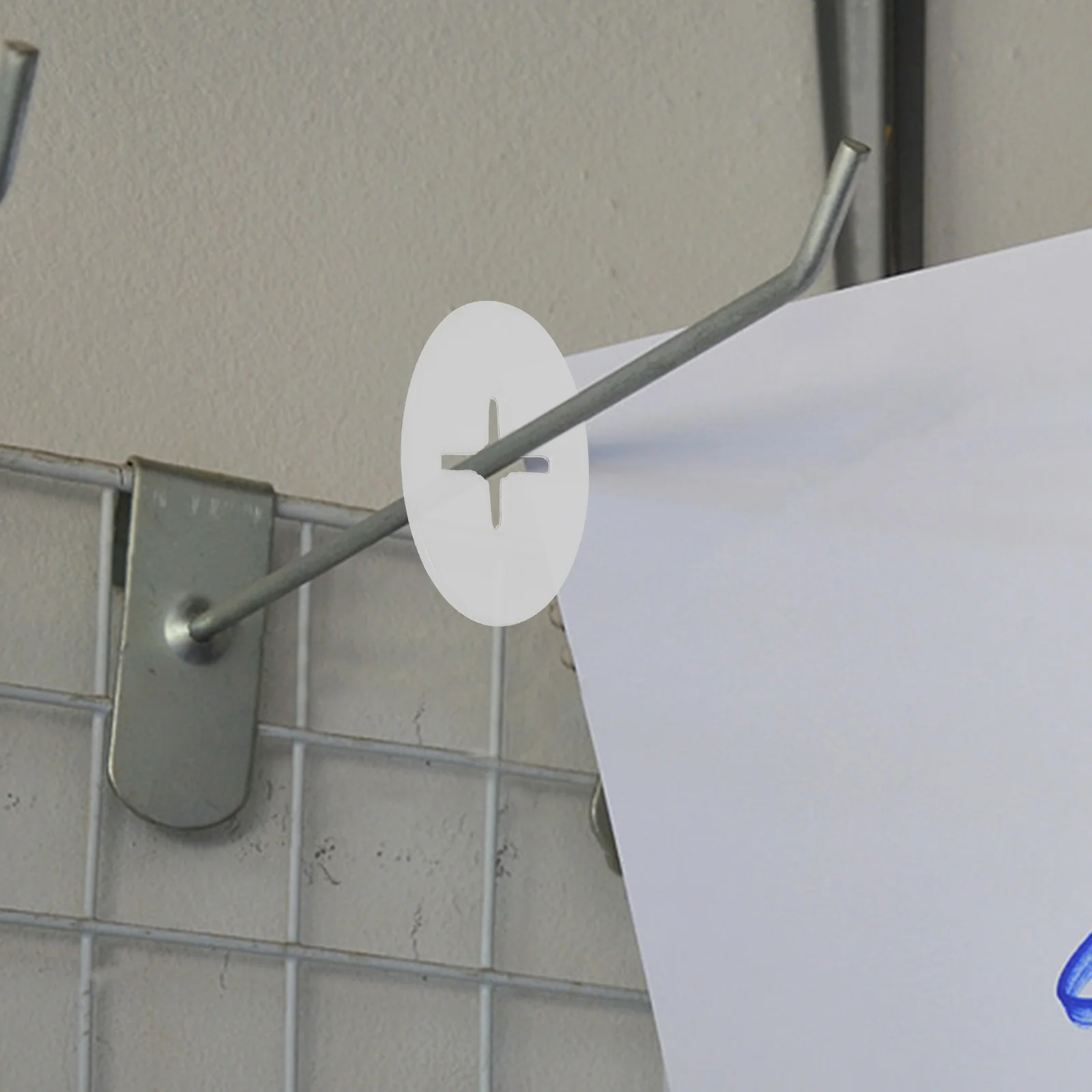 100 шт. крючок стопор для колышков пробка продукта пегборда зажимы контроля