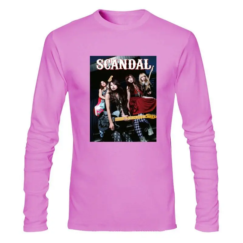 

Man Clothing Scandal Japanese Rock Band T-Shirt Womens Style