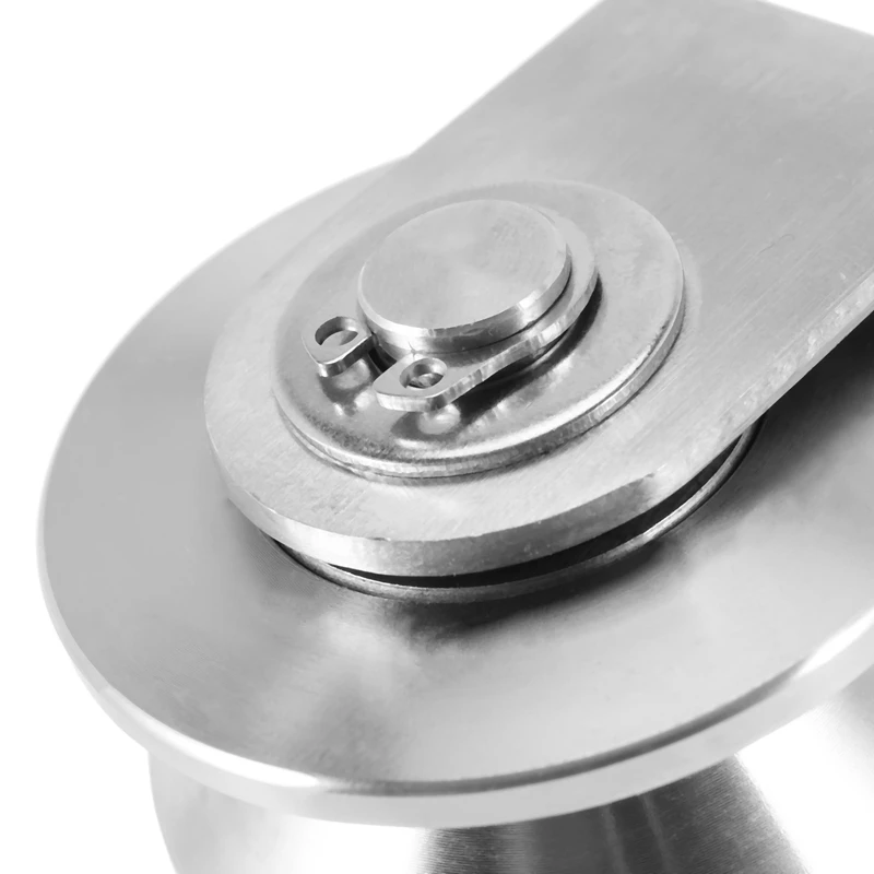 10X 2-дюймовый V-образный ролик шкива из нержавеющей стали 304 роликовый подшипник