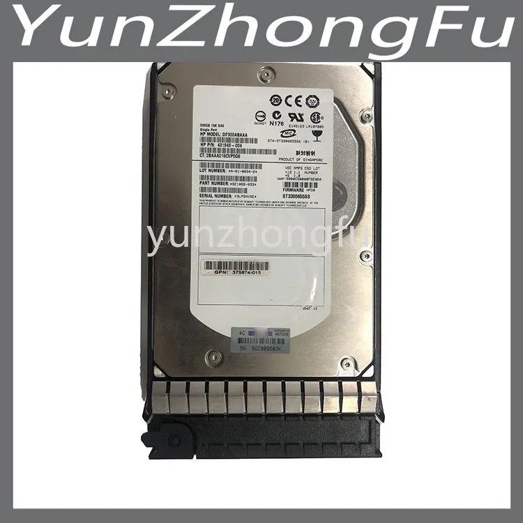 

488060-001 454228-002 432146-001 300G 15K 3,5 SAS 100% новый в коробке 3 года гарантии