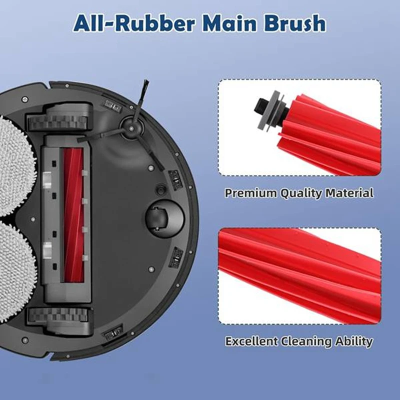 Запасные части для робота-пылесоса Roborock Qrevo Maxv/Qrevo S/Qrevo Pro основная боковая щетка
