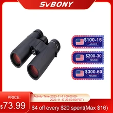 SVBONY SV202 8X32/8x42/10x42 ED long range Binoculars,IPX7 Waterproof BAK4,Bird Watching,Stargazing,camping,travel,astronomy