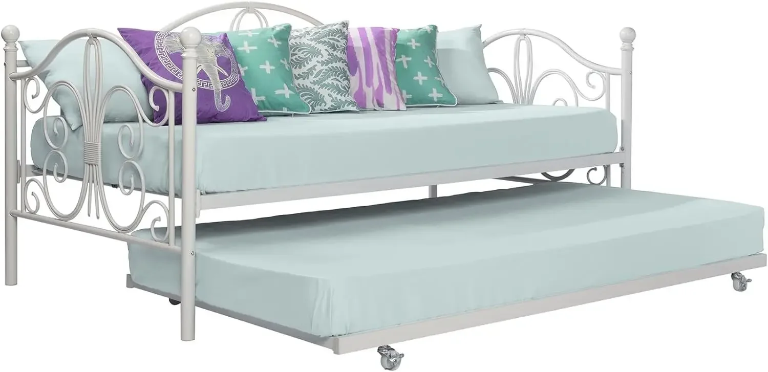 Bombay металлическая двухразмерная рама для кушетки с двуразмерной кронкой в