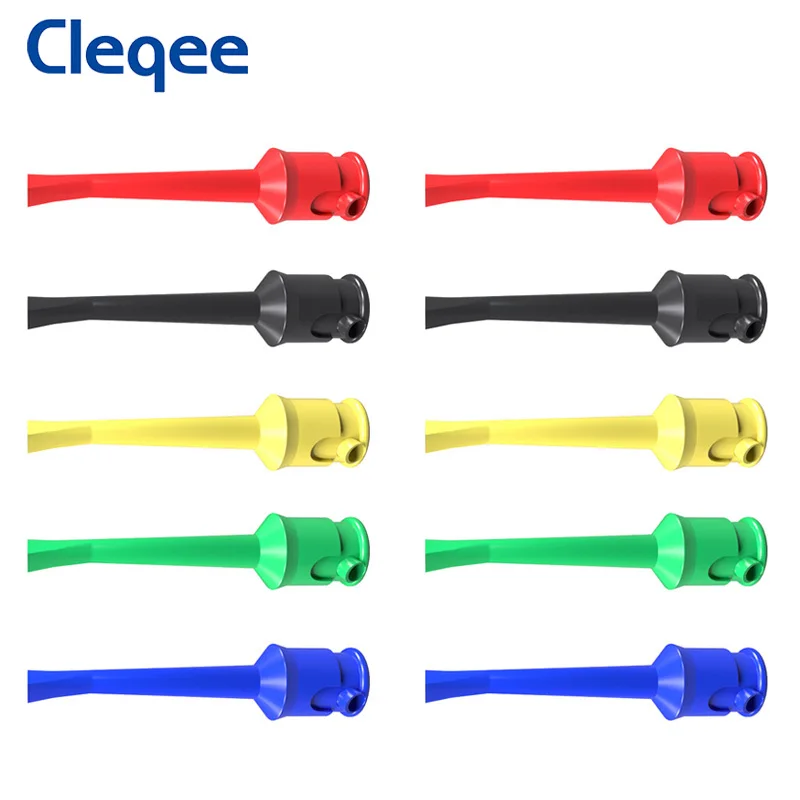 

Cleqee P5002 SMD IC зажим с крючком для испытания Mini Захваты медный зажим ABS крышка для макетной платы мультиметра набор для электроники и кабеля DIY