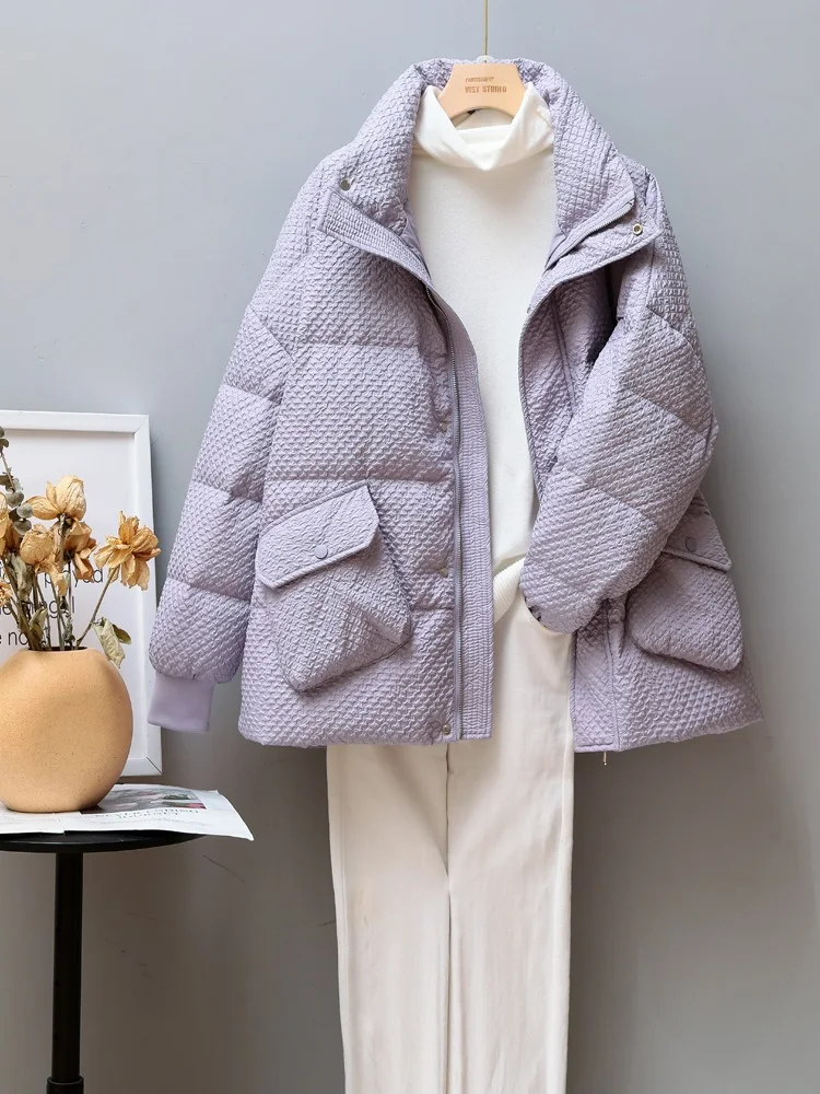 Women Down Jacket New Casual Style White Duck Down Jackets Autumn Winter Coats And Parkas Female Outwear