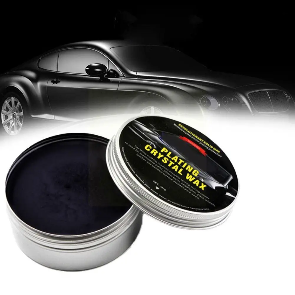 

Car Wax Crystal Plating Set Hard Glossy Carnauba Wax Repair Paint Coating Scratch Tiny Maintenance Care J4n1