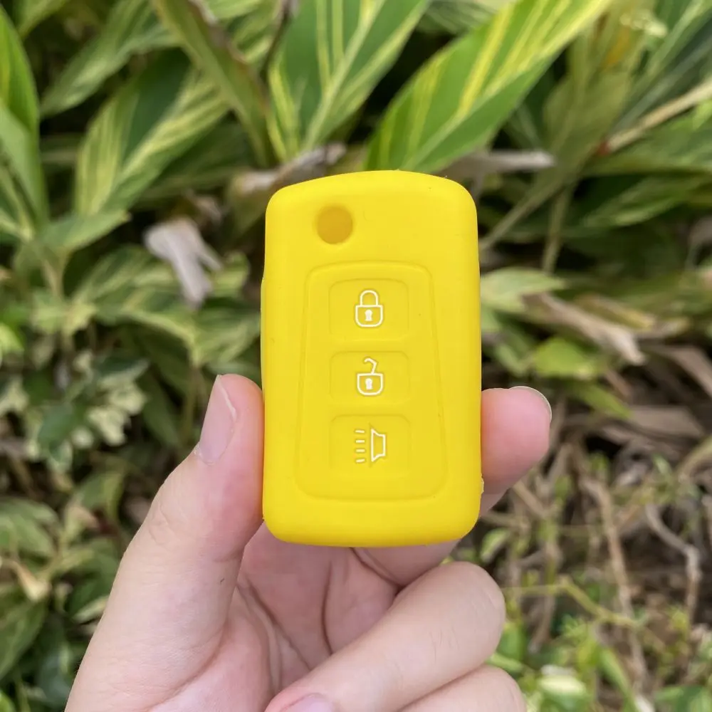 

3 кнопки, искусственная кожа, защитная резиновая крышка для GREAT WALL HOVER HAVAL H5 H3, складной брелок для ключей, автомобильные аксессуары