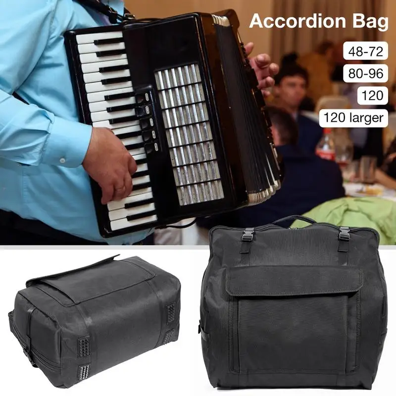 

Accordion Gig Bag Piano Accordion Case Accordion Storage Bag For 48/60/72/80/96/120 Bass Piano Accordions