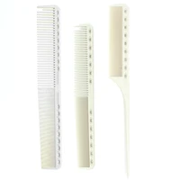 japan professional unbreakable hairdressing comb set 3 color barber haircut comb resin material antistatic hairdresser comb kit