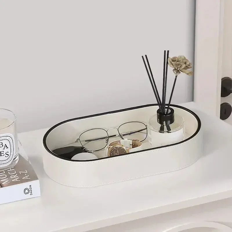 

Ящик для хранения ключей, кошелек в виде кубиков, лоток для монет, ювелирные изделия, косметический органайзер, коробка для украшения дома, гостиной, искусственная кожа, рабочий стол