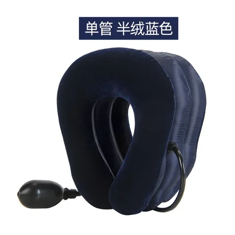 U-образная подушка для шеи, надувная подушка для шеи, для облегчения боли в шее, мягкий бандаж, аксессуары для дома, кемпинга, путешествий