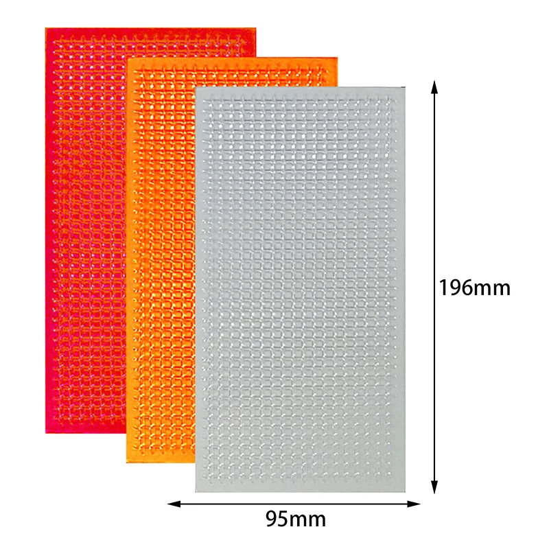 3 шт. автомобильный комплект для ремонта линз DIY сетчатый узор автомобильные фары