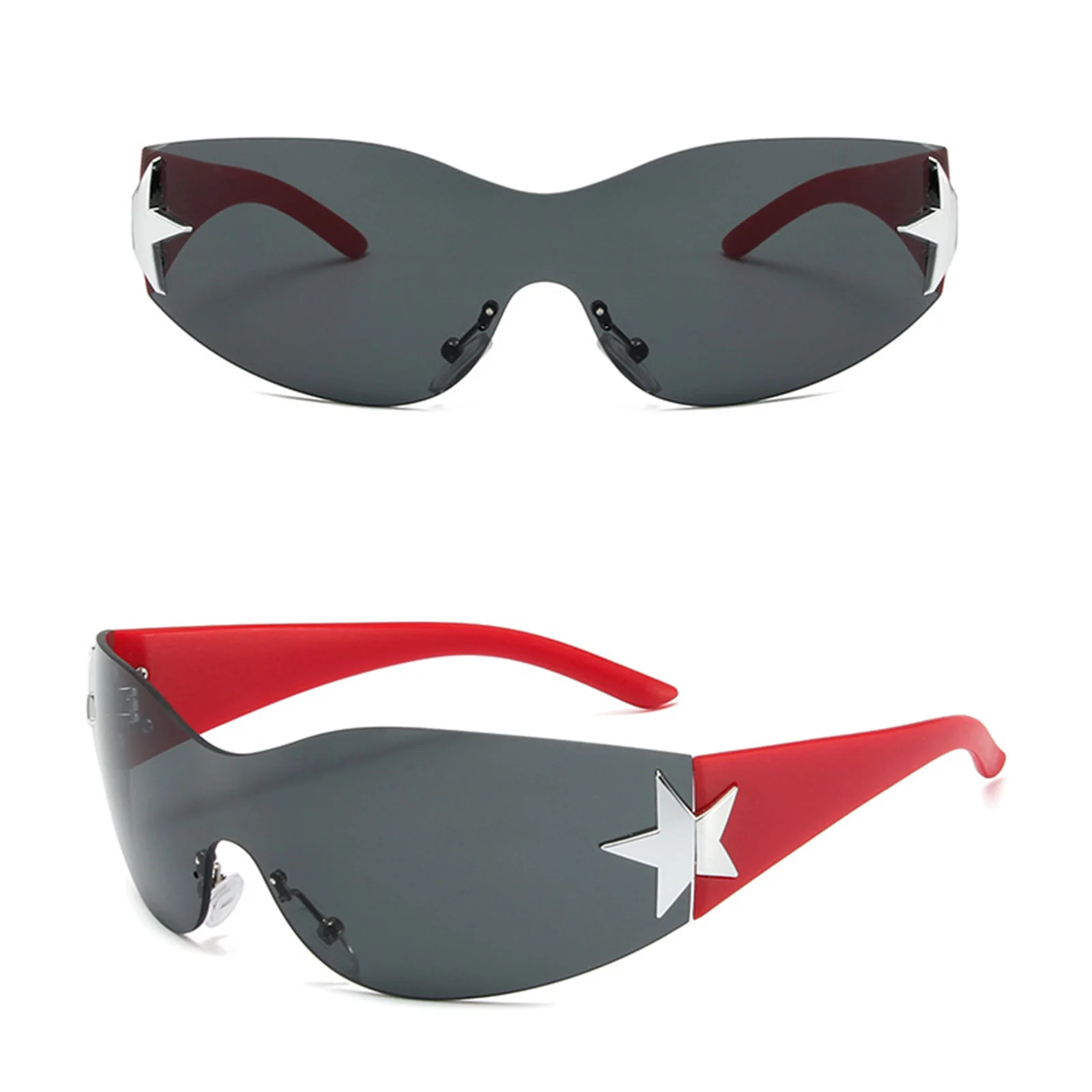 

Однотонные детские солнцезащитные очки Y2K, стильные солнцезащитные очки для защиты глаз, для отдыха, путешествий, пляжа, отпуска