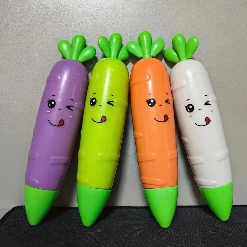 

Gravity Carrot Telescopic Toy children decompress push card Radish toy Adults Stress relief Toys Children Fidget Sensory Gifts
