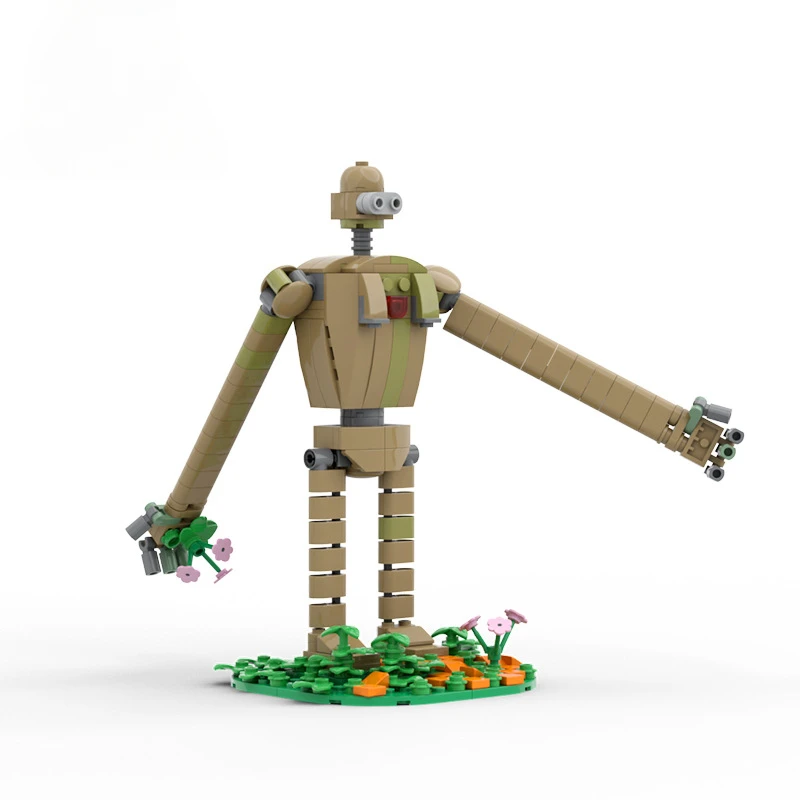 Фото MOC аниме серии Sky Soldier робот модель креативный загадочный замок строительные блоки набор детские сборочные игрушки для взрослых коллекция подарок №3