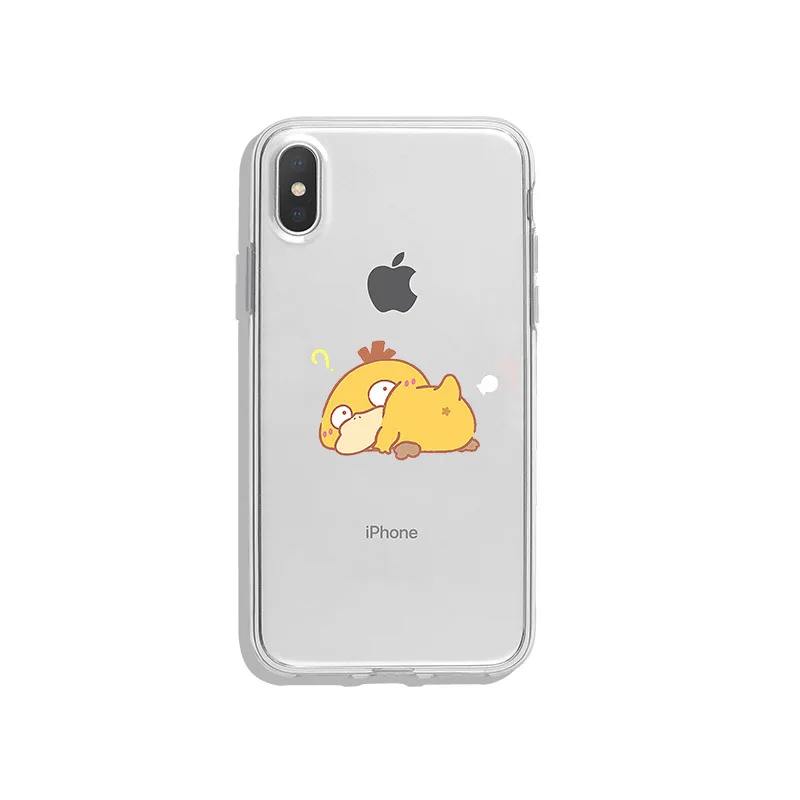 Чехол для телефона с изображением покемона Пикачу IPhone 13 12 11 Promax X Xr Xs Max 7 8 Plus милый