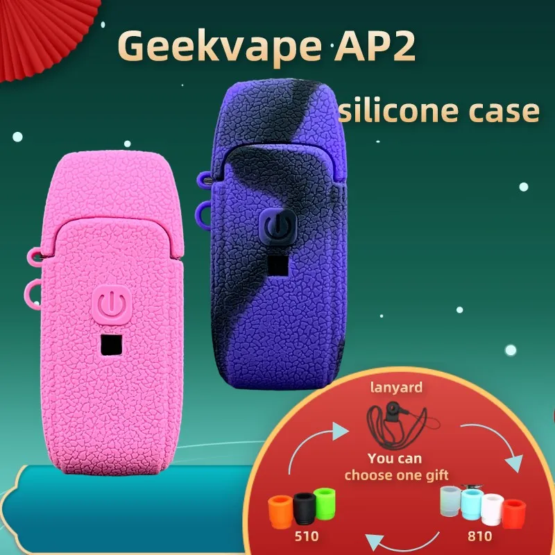 

Silicone case for Geekvape AP2 protective soft rubber sleeve shield wrap skin shell 1 pcs but no e-cigarette