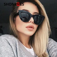 shonemes cat eye sunglasses women vintage design shades outdoor driving mirror sun glasses for ladies