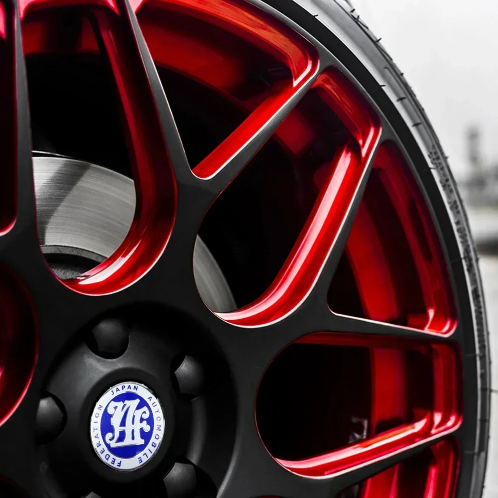 4 шт. значок AF эмблема для центра колеса автомобиля торцевые колпачки