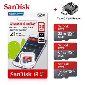 SanDisk Micro SD Card Class10 Memory Card 64GB 128GB U3 Mini microSD Flash Drive 32GB Cartao De Memoria TF Card Smart Phone