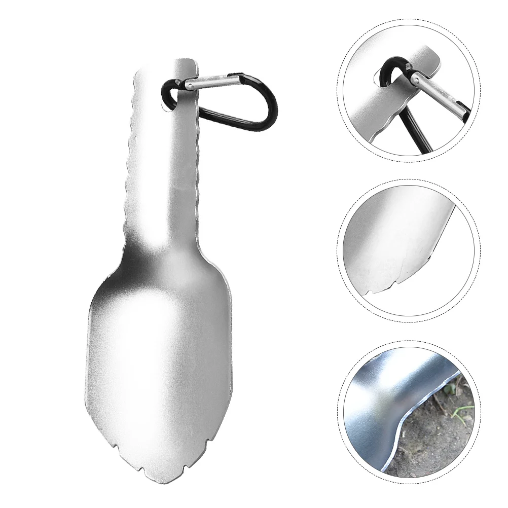 

Outdoor Multi-purpose Aluminum Shovel Climbing Gardening Shovel Pet Poop Shovel