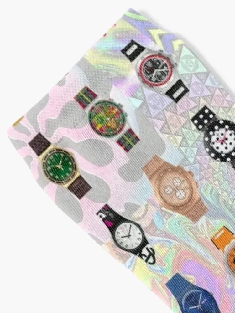 Swatch Носки с принтом мужские женские