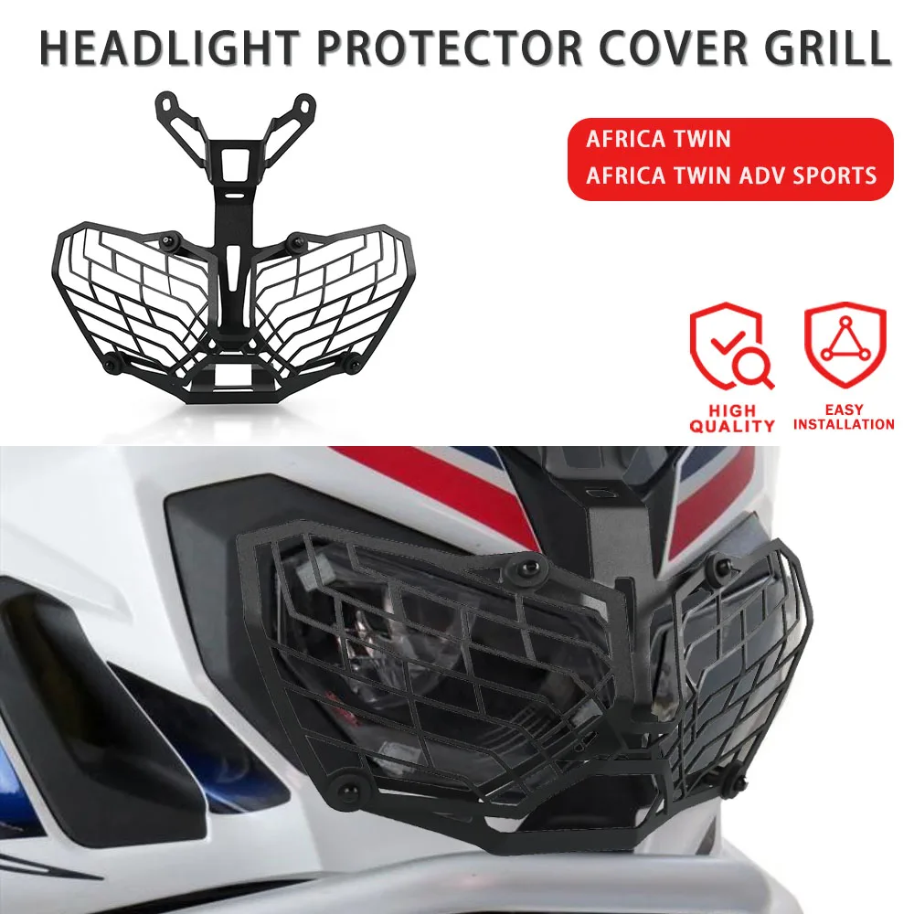 

2015-2023 For Honda CRF1000L Africa Twin CRF 1000 L Adventure Sports 2017-2023 Motorcycle Headlight Grille Guard Protector Cover