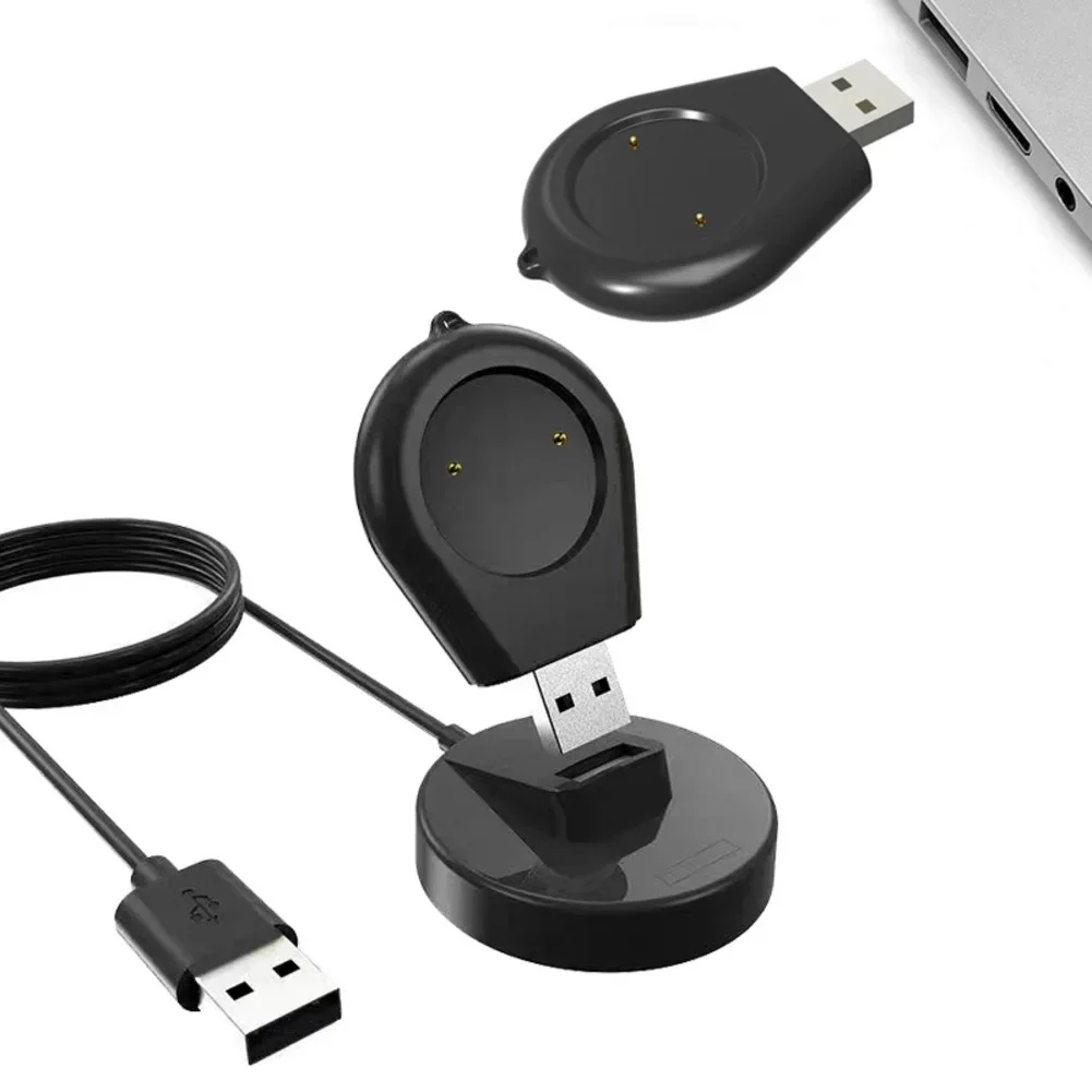 Фото Сменная док-станция для зарядного устройства USB для Amazfit Bip6, док-станция для зарядного устройства с USB-кабелем, настольная подставка, зарядное устройство 5 В, 1 А, держатель для зарядки, аксессуар №3